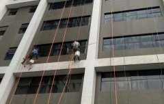 成都新世紀廣場大樓外墻從上到下清洗保潔服務(wù)